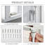 Free Standing Pet Gate With Door