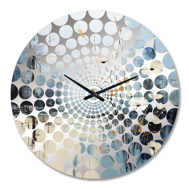 Horloge murale Rawshawn - Prairies, Grand