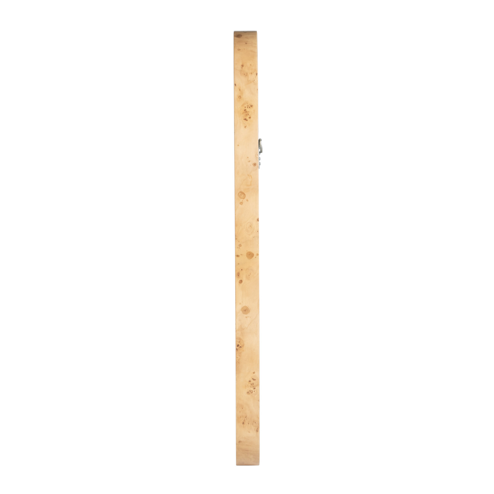 Cora 44 in. W x 36 in. H Rectangular Burl Wall Mirror