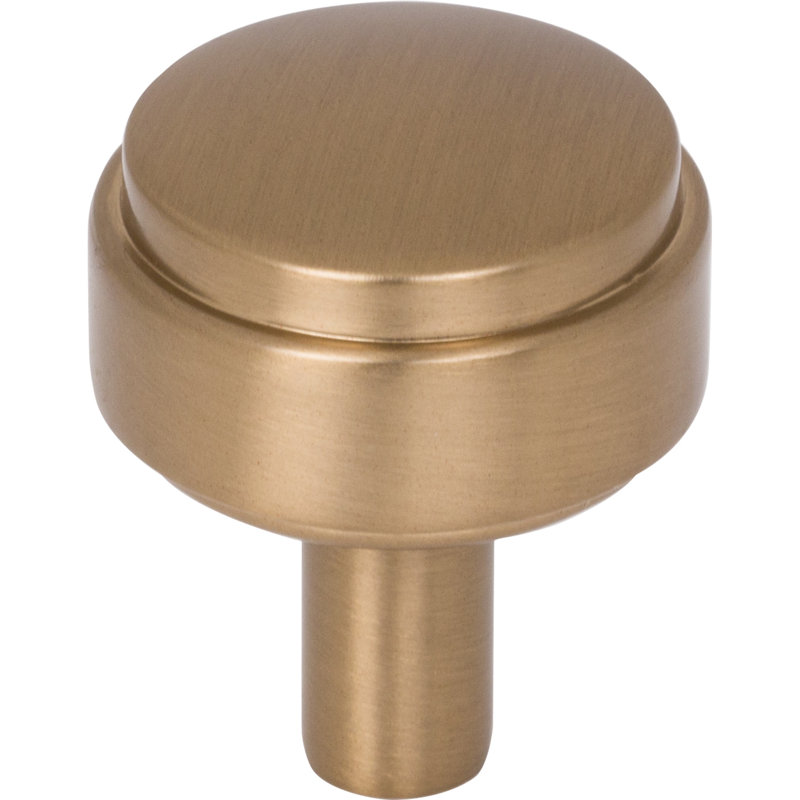 Hayworth Mushroom Knob, Satin Bronze