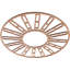 Médaillon de plafond 22 po x 22 po x 8 po x H 8 po-63412176-63412177