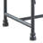 Brantley Gray Velvet & Sandy Gray Finish Ottoman