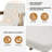 Upholstered Swivel Counter & Bar Stool with Armrest (Set of 3)-1924497553-1935729118
