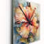 Horloge murale Jaszmin - Floral Hibiscus-877527733