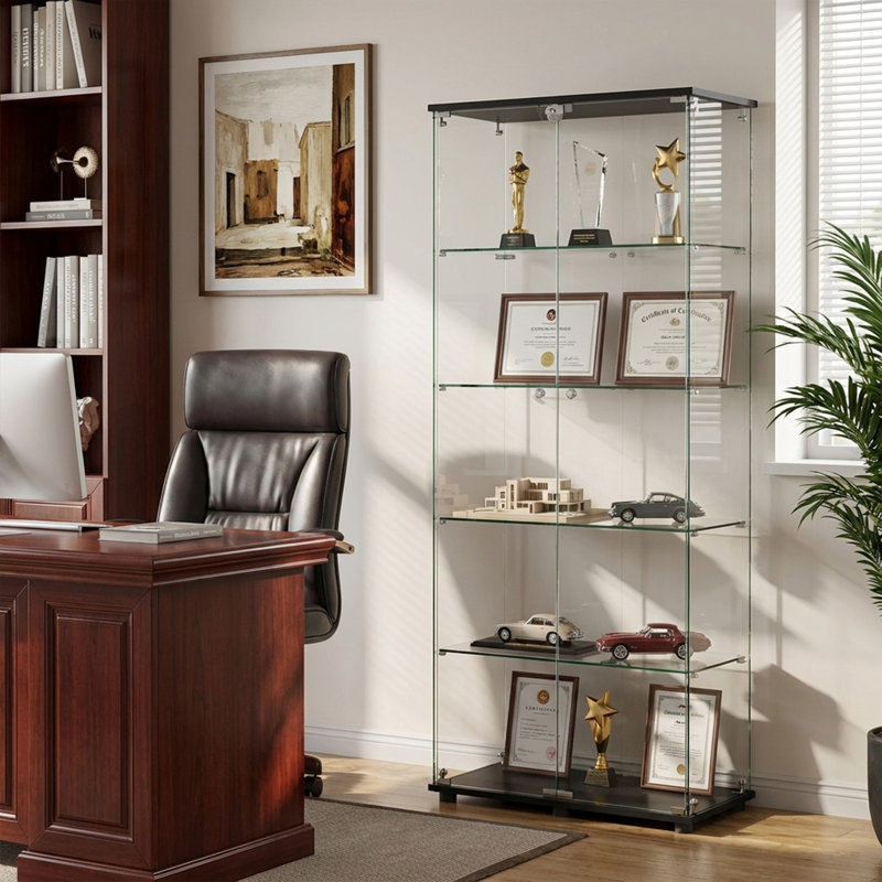 Vitrine en verre