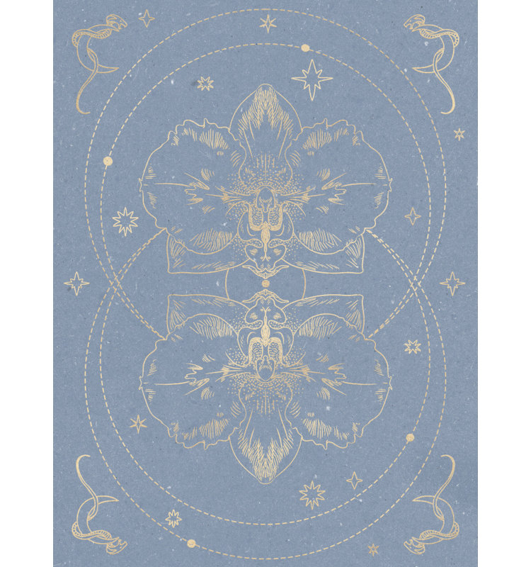 Wrapped Canvas Print, 91.44 cm H x 60.96 cm W, Gold