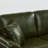 120" Faux Leather Sectional Sofa with 2 Storage Ottomans