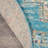 Abbate Oriental Light Blue /Ivory Area Rug-432099127