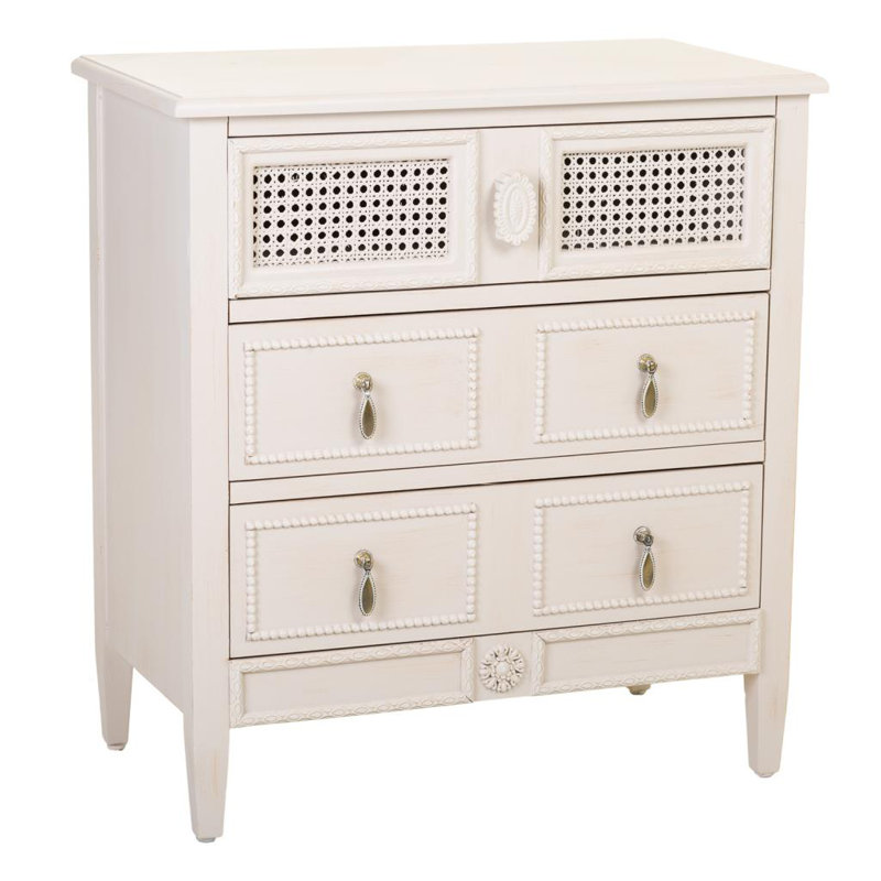 Swick 65cm W 3 - Drawer Chest of Drawers