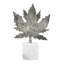 Feuille d'aluminium sur base en marbre