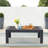 43" All-Weather Aluminum Patio Coffee Table-967340367