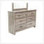 DRESSER en chêne gris