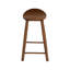 Tabouret en cuir sans dossier Nora-1065019597