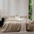 MooMee Duvet Cover Set Silky Sateen Look Luxury Sheen Zipper Closure & 8 Interior Ties 100% Long-Staple Cotton 600TC -106891957-105272386