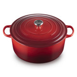 Le Creuset Signature Enameled Cast Iron Round Dutch Oven with Lid