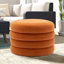 Repose-pieds rond Hasset, repose-pieds rond doux, repose-pieds-2076740258
