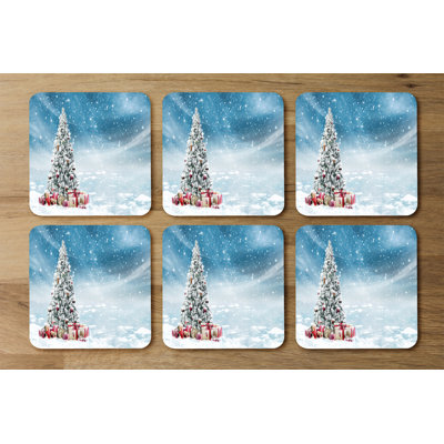 Square 6 Piece Coaster Set
