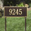 Hartford 1-Line Lawn Address Sign-343027838-343027835