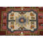 Tapis de couloir oriental géométrique 3x9