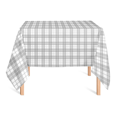 Abdul-Haqq Plaid Square Tablecloth