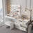 Dressing Table Set With Combination Cabinet-1884836081