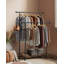 Aliyia 99cm Rolling Clothing Rack