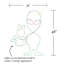 Figurine lumineuse Alien