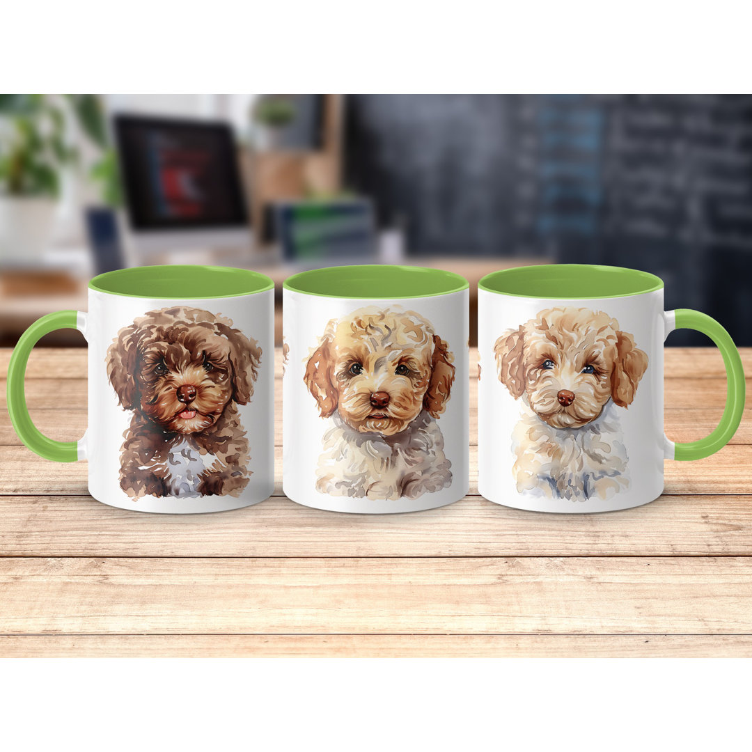 Watercolor Chihuahua Design 11oz Coffee Mug