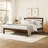 12 Inch Solid Wood Platform Bed Frame with Headboard, No Box Spring Needed and Easy Assembly-2018259646-2018259640