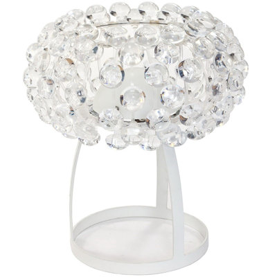 Lampe de table Charlestown transparente