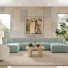 Canapé modulaire en velours côtelé 6 pièces Tov Furniture Travie