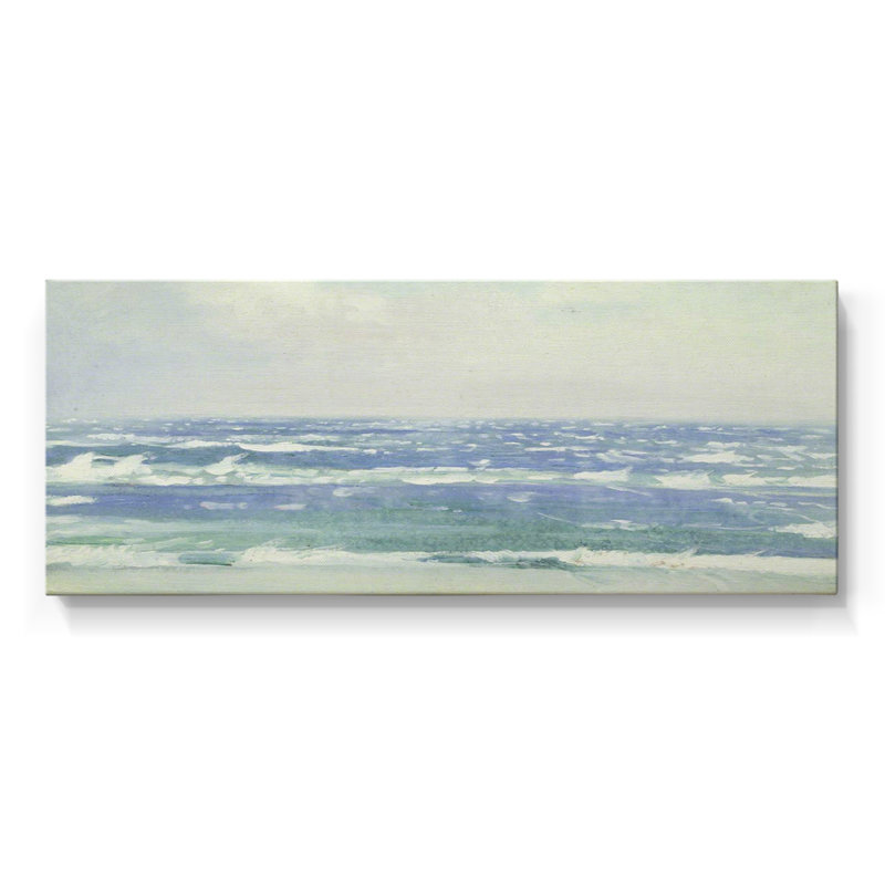 Série nautique-CD XXVI - Toile tendue avec châssis - Prêt à accrocher, H 16 po x l 40 po