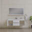 Ensemble de meuble-lavabo mural simple 60 po Arjina-1450049690