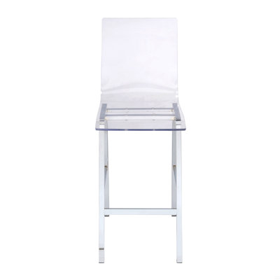 Chaise sans accoudoirs à hauteur de comptoir (ensemble de 2)