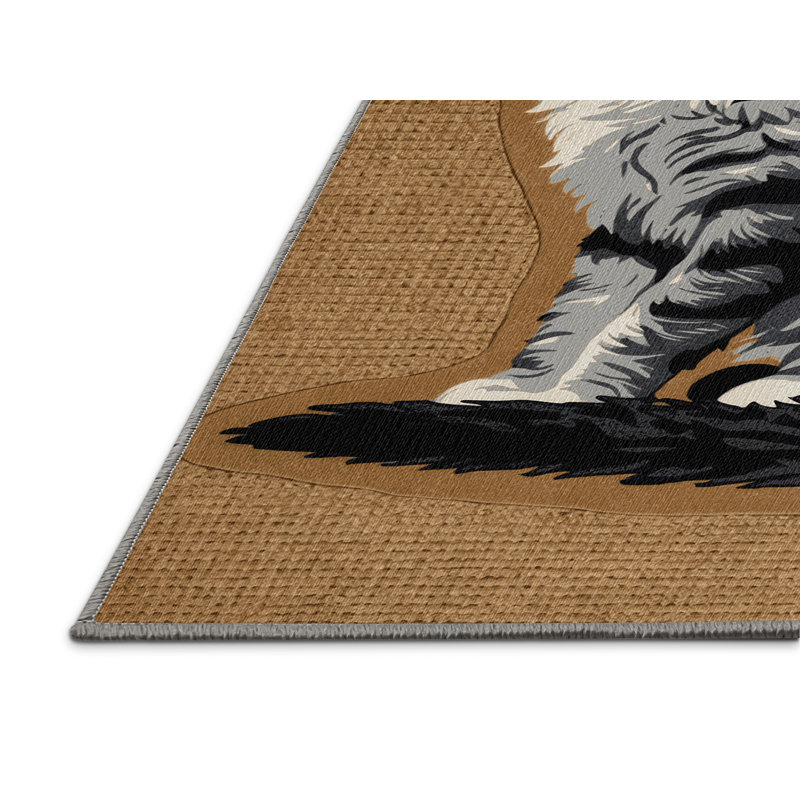  Tapis lavable German Rex Cats, Rond 8 pi