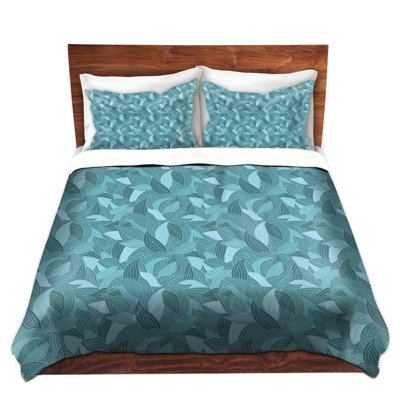 Ensemble de housse de couette feuilles i