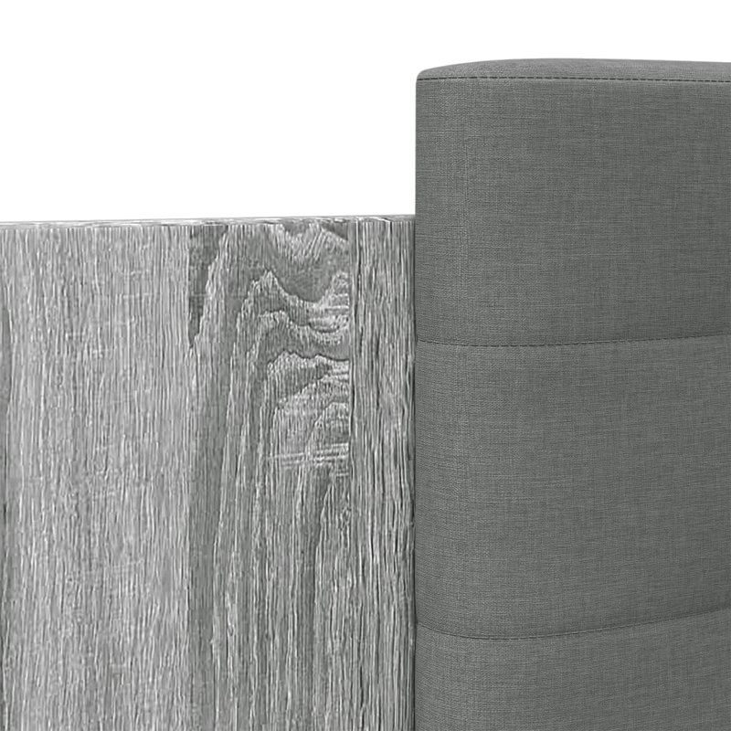 Middleport Bed, Grey Sonoma, EU Double - 140 x 200 cm