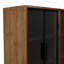Aakin 124cm Solid Wood Sideboard