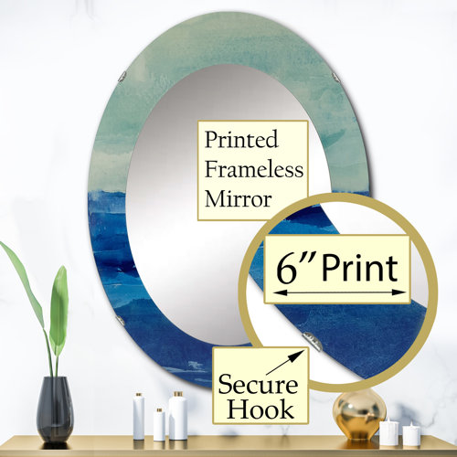 Bless international Out To Sea Wall Accent Mirror & Reviews | Wayfair
