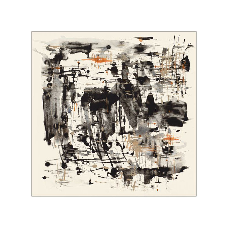 Color Turmoil I Print by Sara Brown, Outdoor, 54" H x 54" W