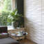 Panneau mural en bambou gris de 19,7 po x 19,7 po Cotati