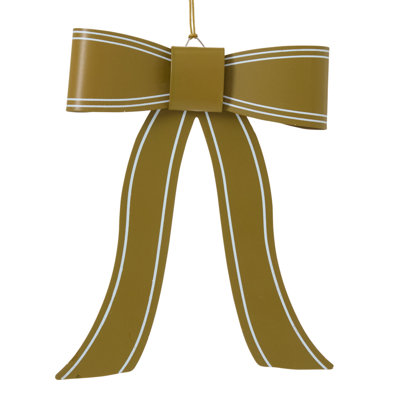 Selah Bow Ornament 0.75"