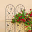 Treillis en métal pour jardin-481118211