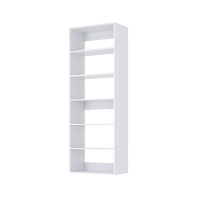 Shelf Tower Unit in White