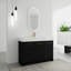 Meuble-lavabo autoportant avec lavabo en résine