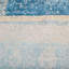 Tapis rectangulaires en polyester fabriqués à la machine Crayton - couleur bleue, conception orientale, tapis à faible épaisseur faits à la machine pour le salon, la chambre à coucher-85254038