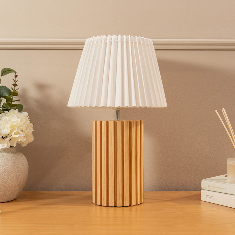 Mathi Wood Table Lamp
