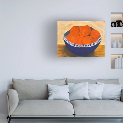 Dale Hefer  Very Orange Canvas Art