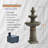 52” Large Floor-Standing Water Fountain