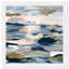 Abstrait, fumée sur l'eau - impression encadrée-25408878-25408883